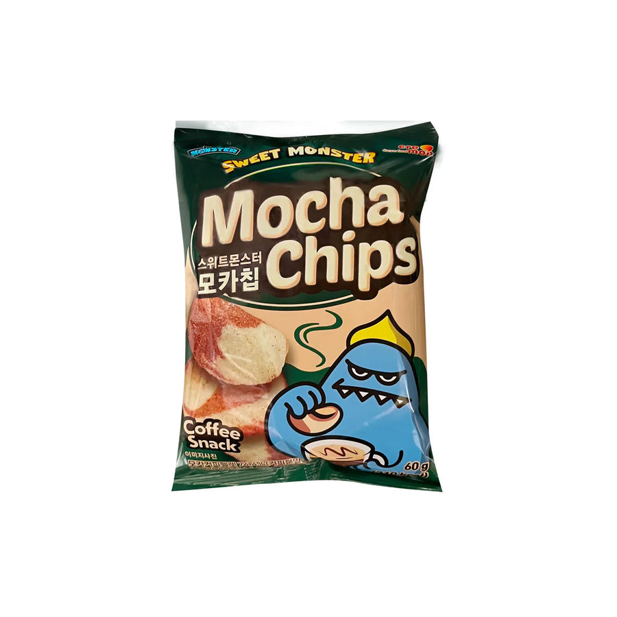 Sweet Monster Mocha Chips 60 g Snaxies Exotic Snack Montreal Quebec Canada