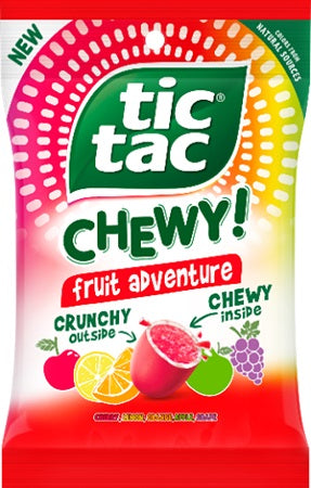 Tic Tac Chewy 80 g Exotic Candy Snaxies Montreal Quebec Canada 