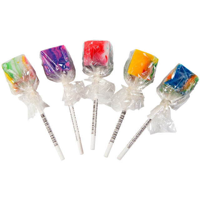 Tie Dye Cube Pops 21 g Exotic Candy Montreal Quebec Canada Snaxies