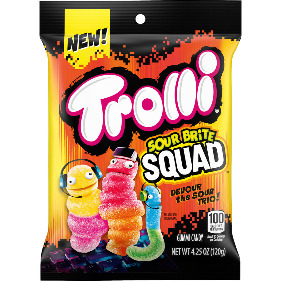 Trolli Sour Brite Squad 120 g Exotic Candy Montreal Quebec Canada Snaxies