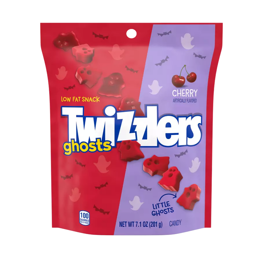 Twizzlers Cherry Ghosts 201 g Imported Exotic Candy Store Montreal Quebec Canada Snaxies
