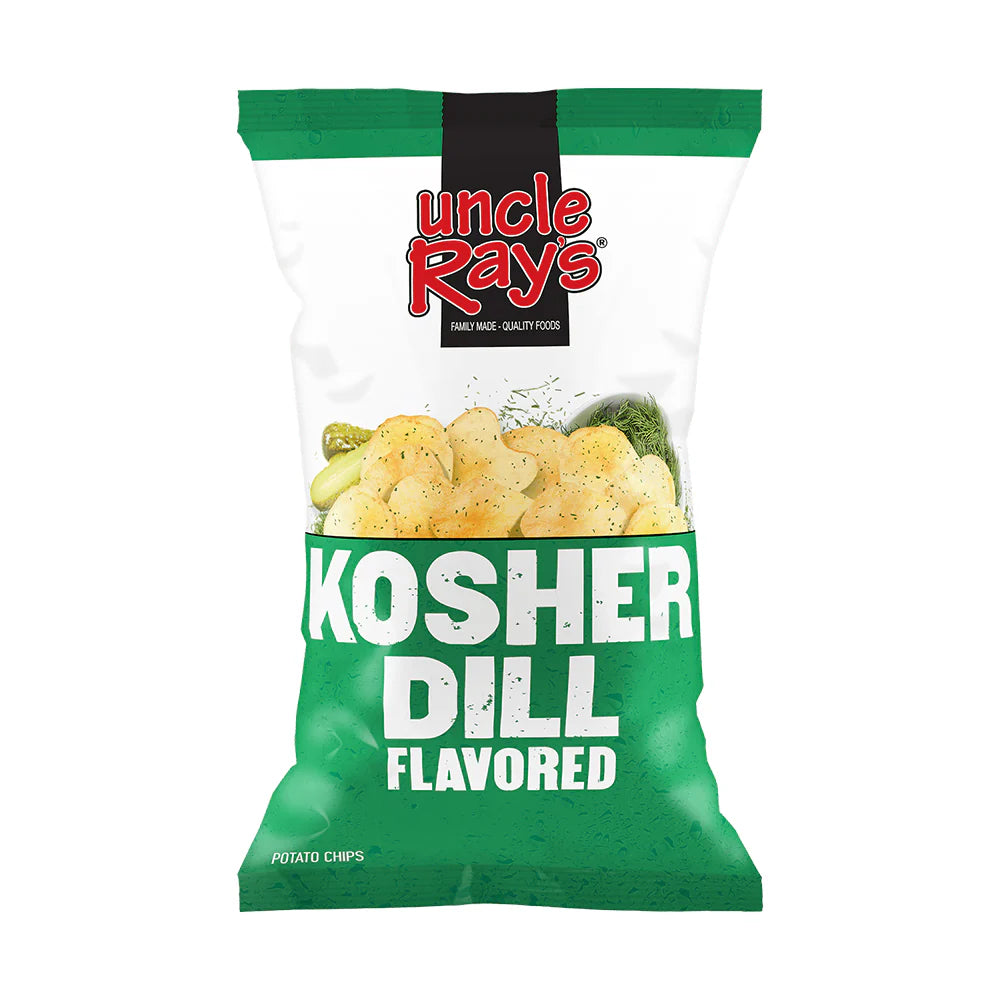 Uncle Ray's Kosher Dill Chips 85 g Snaxies Exotic Snack Montreal Quebec Canada