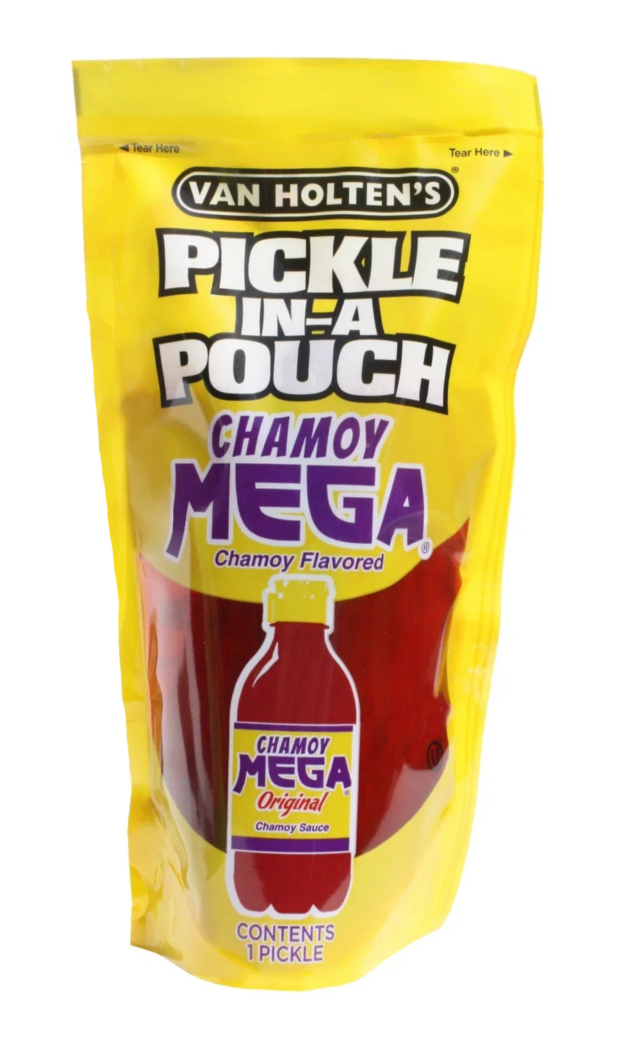 Van Holten's Jumbo Chamoy Mega Pickle 140 g Exotic Snacks Montreal Quebec Canada Snaxies