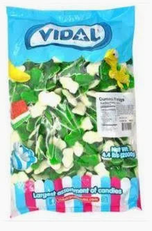 Vidal Bulk Green Gummi Frogs