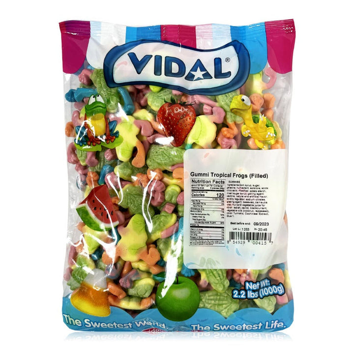 Vidal Bulk Tropical Frogs Gummies