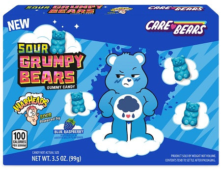 Warheads Sour Grumpy Bears Box 99 g Exotic Snacks Snaxies Montreal Quebec Canada