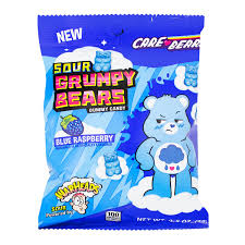 Warheads Sour Grumpy Bears 127 g Snaxies Exotic Candies Montreal Quebec Canada