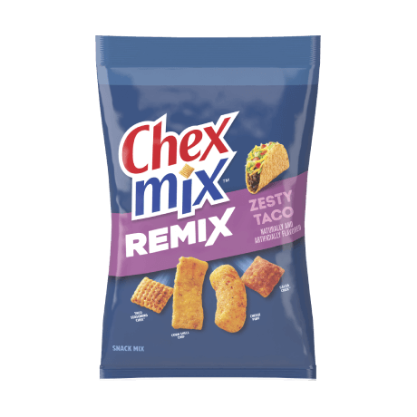 Chex Mix Remix Zesty Taco 120 g Exotic Snacks Snaxies Montreal Quebec Canada