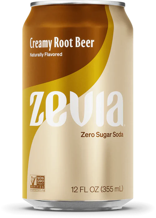 Zevia Creamy Root Beer 355 ml Exotic Drink Snaxies Montreal Quebec Canada