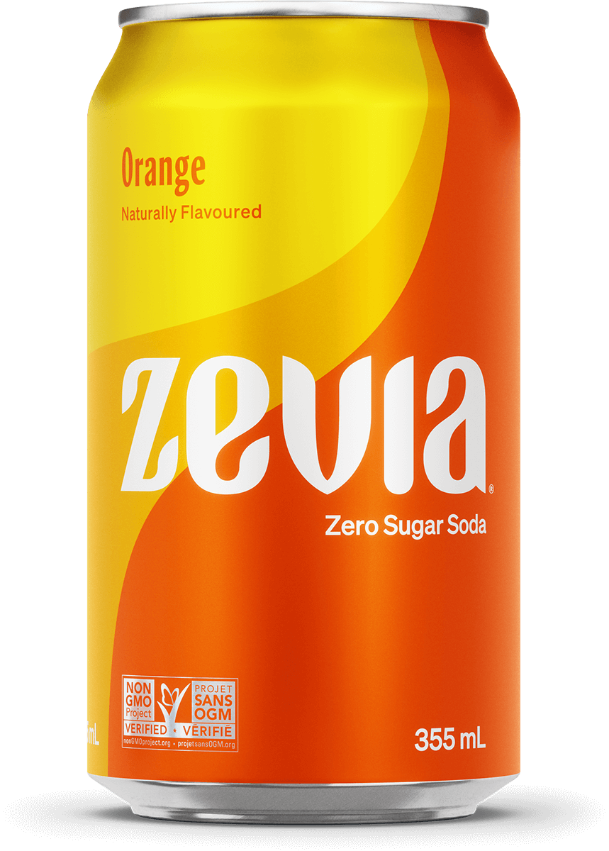 Zevia Orange 355 ml Exotic Drink Snaxies Montreal Quebec Canada