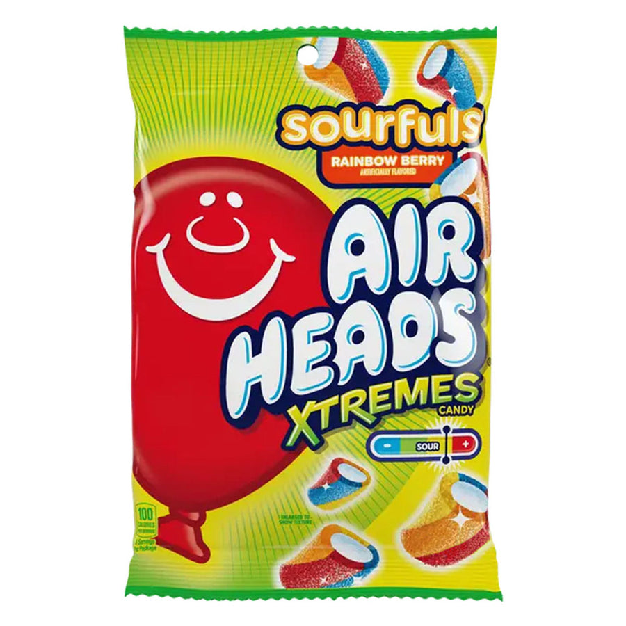 Airheads Xtremes Sourfuls Rainbow Berry 108 g Exotic Snacks Snaxies Montreal Quebec Canada
