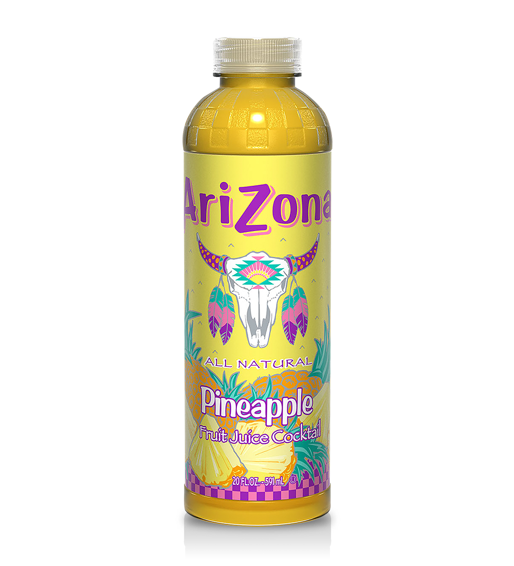 Arizona Pineapple 591 ml Snaxies Exotic Drinks Montreal Quebec Canada