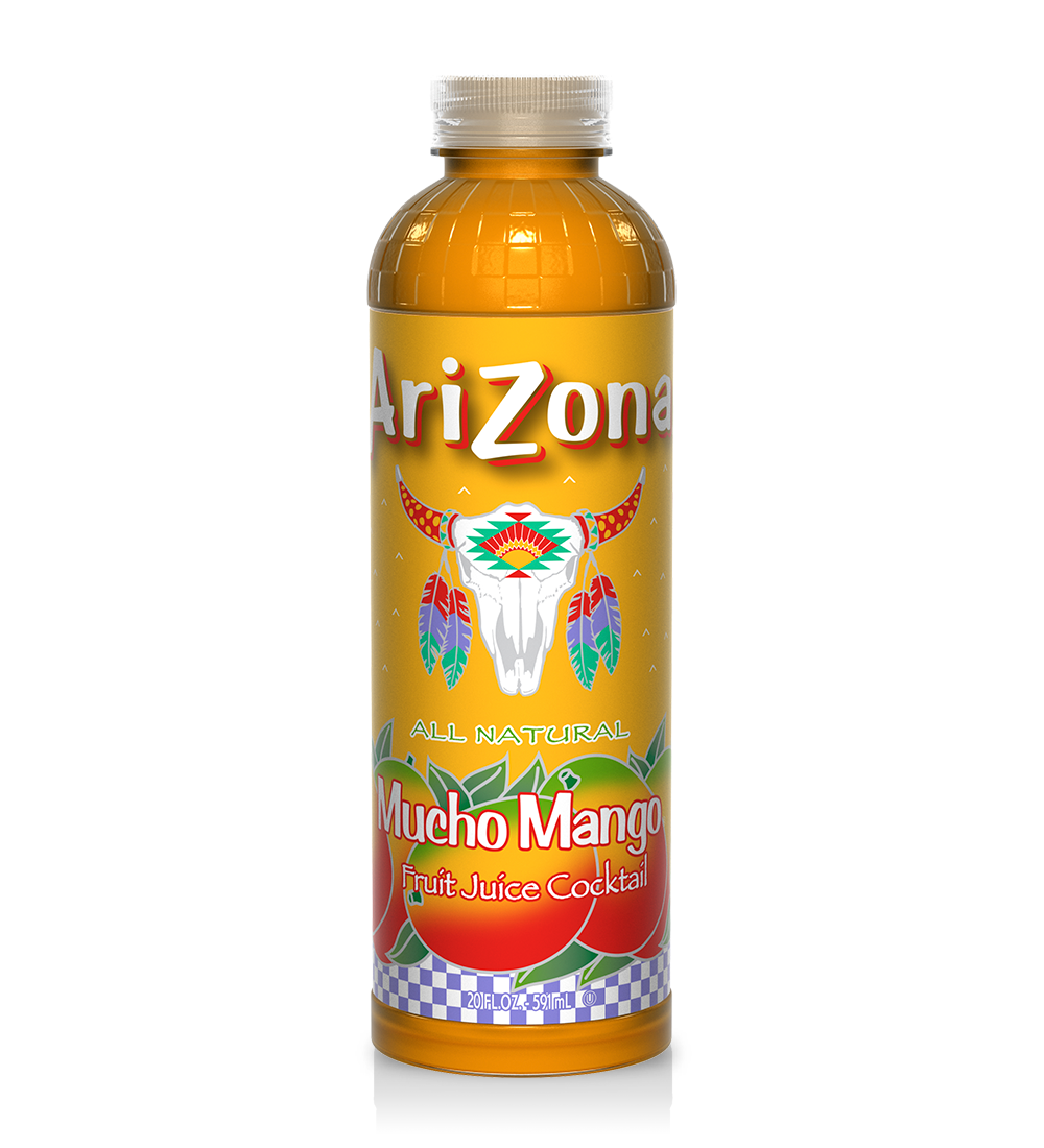 Arizona Mucho Mango 591 ml Snaxies Exotic Drinks Montreal Quebec Canada