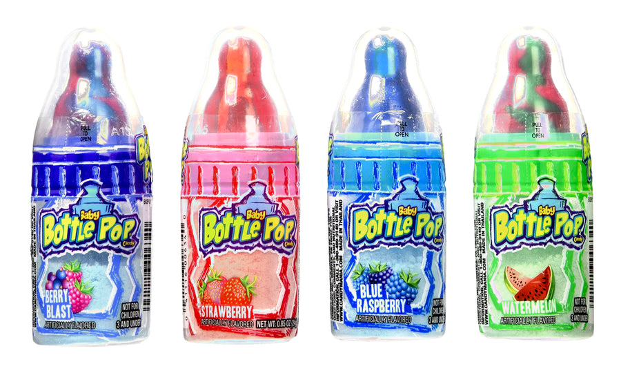 Baby Bottle Pop Candy 31 g Snaxies Exotic Snacks Montreal Quebec Canada