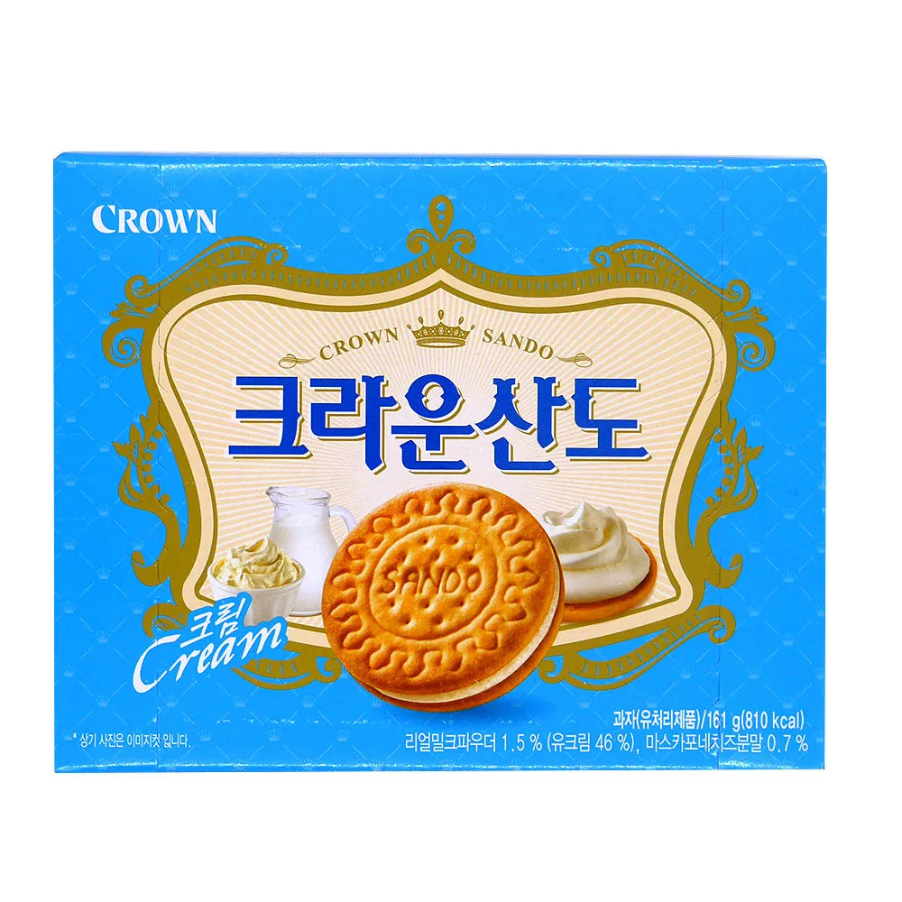 Crown Sando Sweet Cream 161g Snaxies Exotic Snack Montreal Quebec Canada