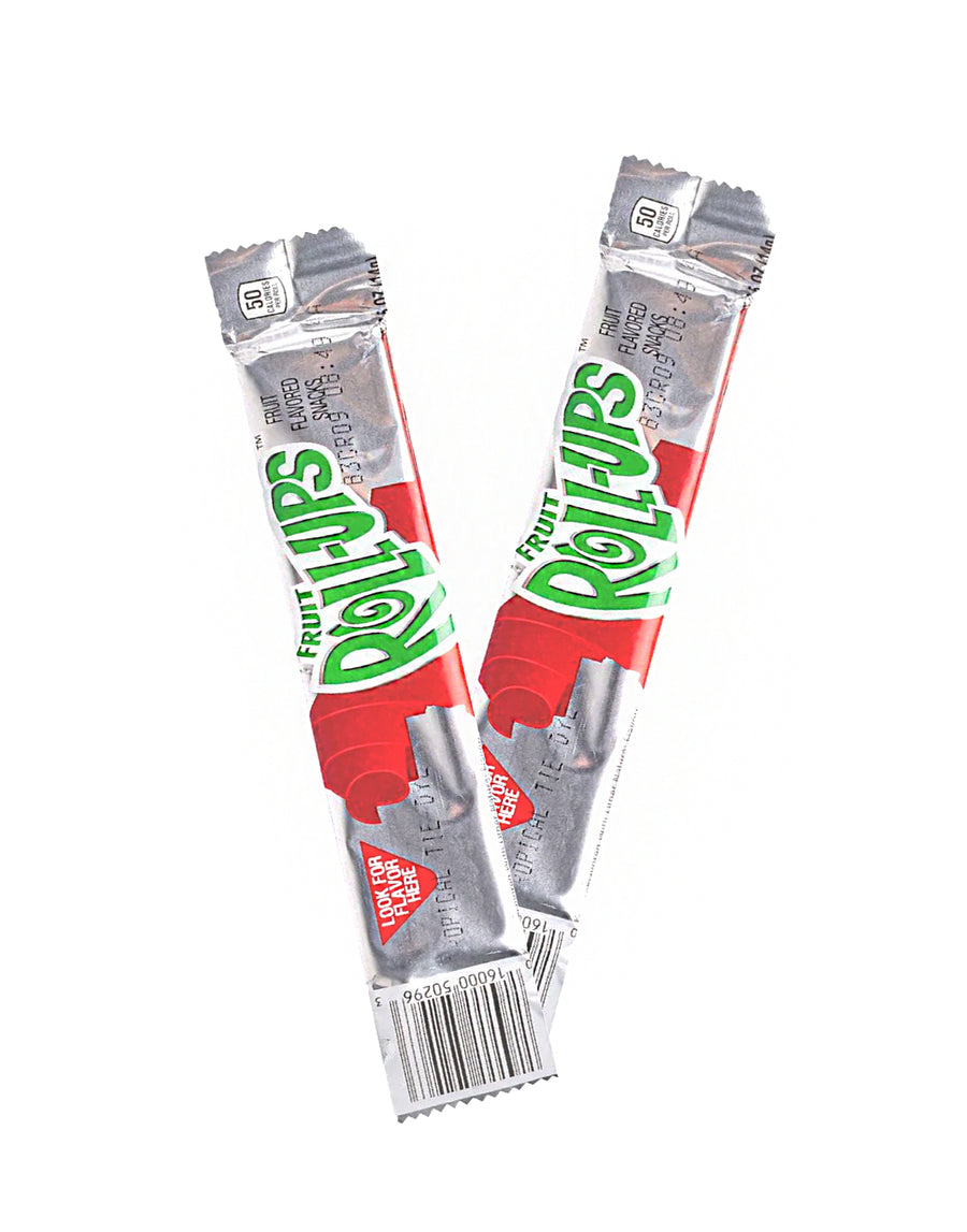 Fruit Roll-Ups Strawberry & Tropical Tie-Dye 14 g Snaxies Exotic Snacks Montreal Quebec Canada