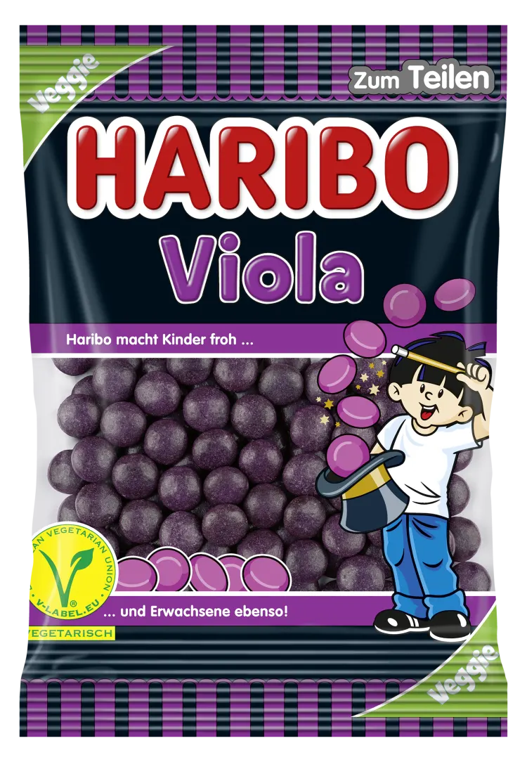 Haribo Viola 125 g Snaxies Exotic Snacks Montreal Quebec Canada