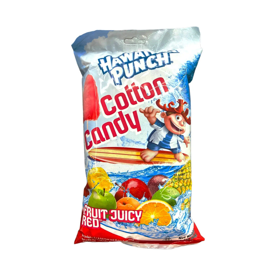 Hawaiian Punch Cotton Candy 88 g Snaxies Exotic Snacks Montreal Quebec Canada
