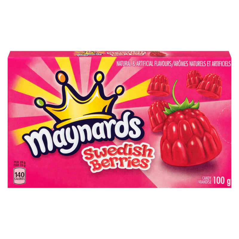 Maynards Swedish Berries 100 g Snaxies Montreal Quebec Canada