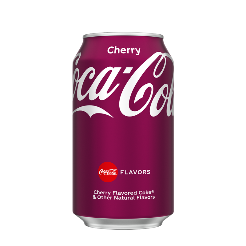 Coca-Cola Cherry 330 ml Snaxies Exotic Drinks Montreal Canada