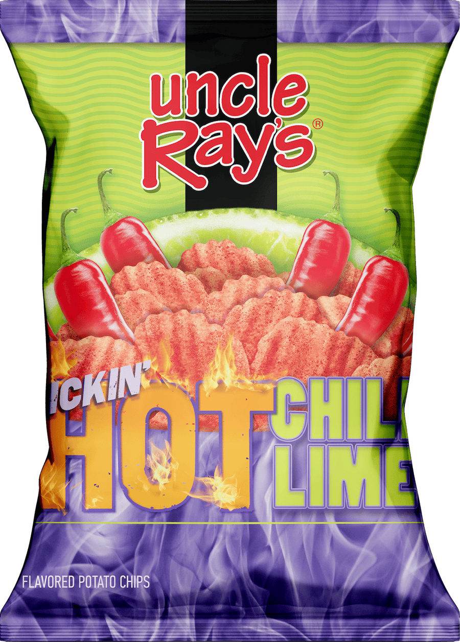 Uncle Ray's Kickin' Hot Chili & Lime 85 g Snaxies Exotic Snacks Montreal Quebec Canada