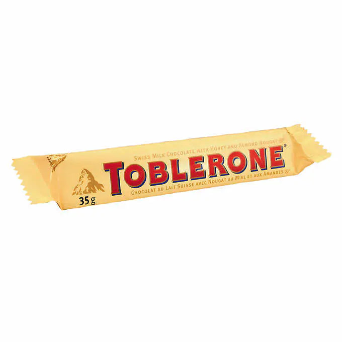 Toblerone Chocolate Bar 35 g Snaxies Exotic Snacks Montreal Quebec Canada