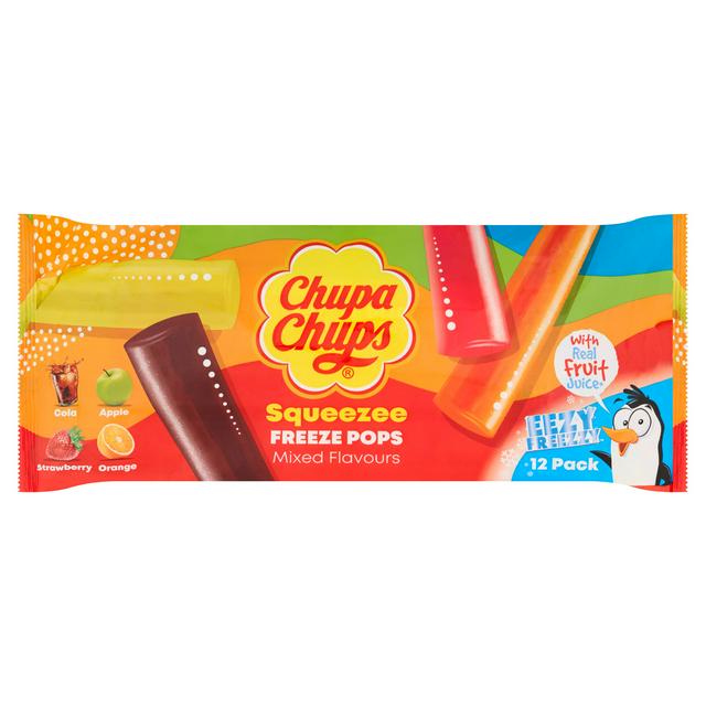 Chupa Chups Squeeze Freeze Pops 540 ml Snaxies Exotic Snacks Montreal Quebec Canada
