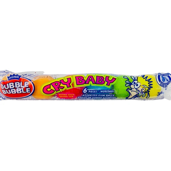 Cry Baby Extra Sour Gum Balls 18 g Exotic Snacks Montreal Quebec Canada 