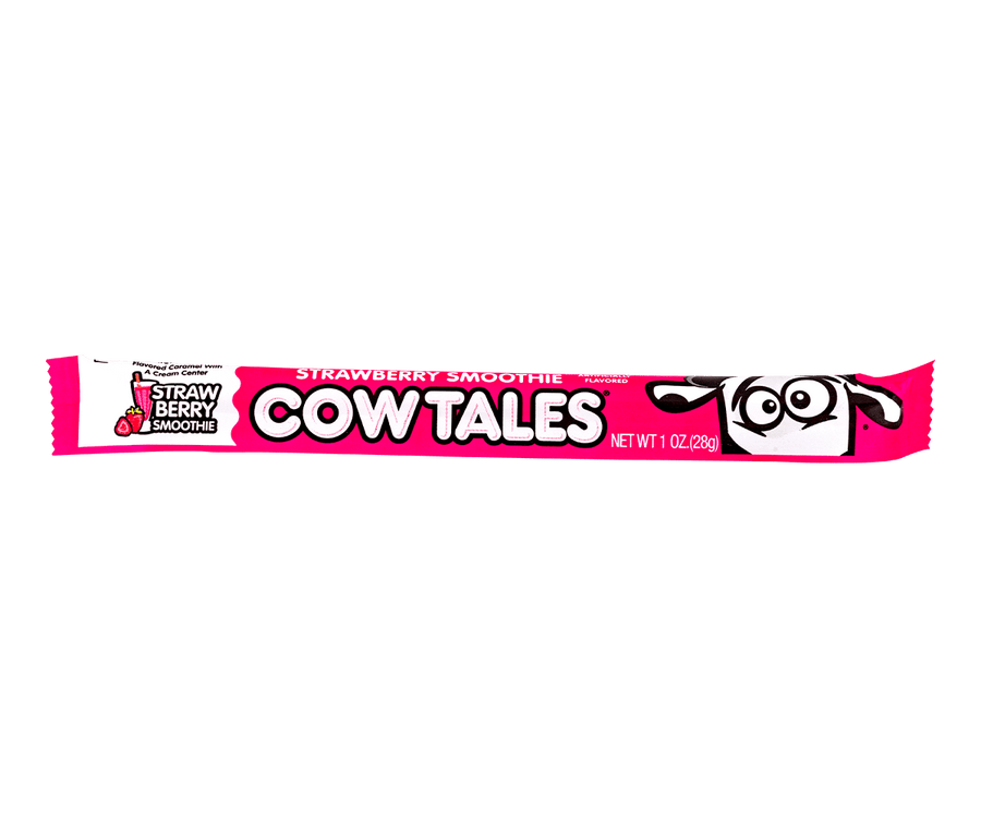 Cow Tales Strawberry Smoothie 28g Montreal Quebec Canada Snaxies