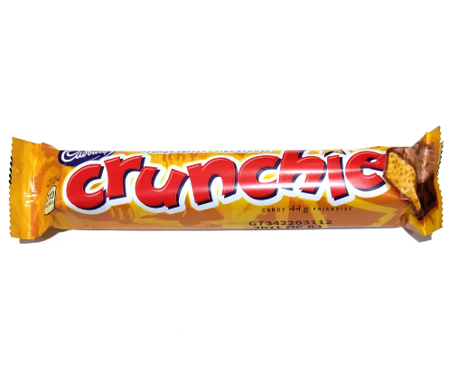 Cadbury Crunchie 44 g Snaxies Montreal Quebec Canada