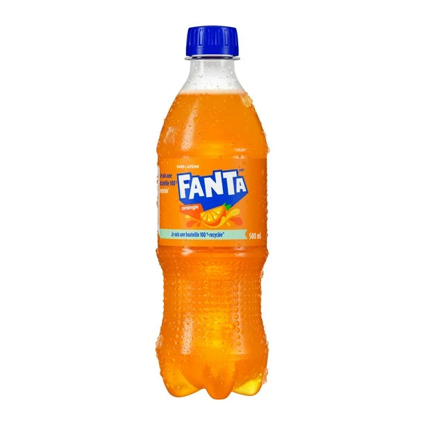 Fanta Orange 500 ml Snaxies Exotic Drinks Montreal Quebec Canada