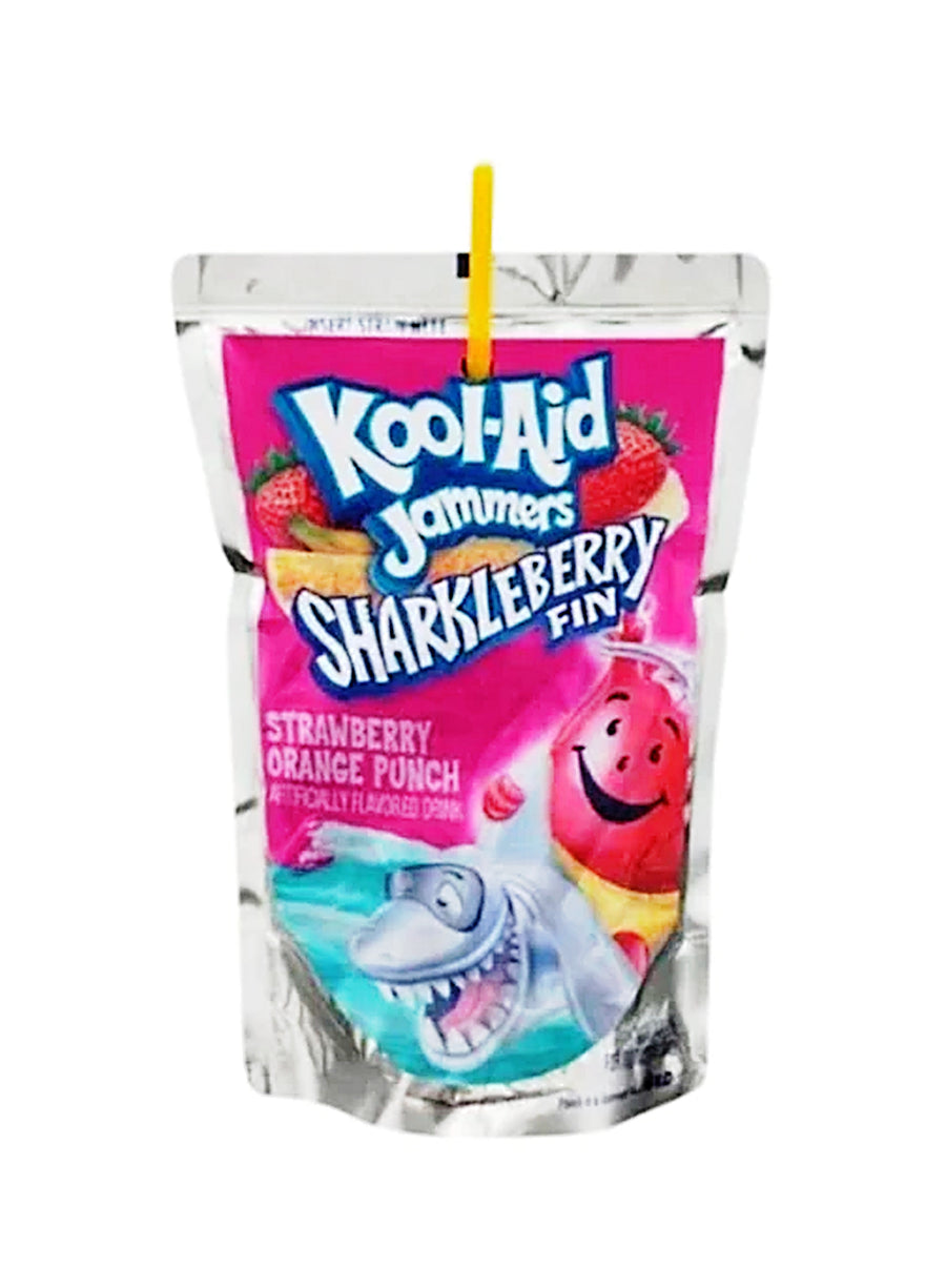 Kool Aid Jammers Sharkleberry Fin 177 ml Snaxies Exotic Drinks Montreal Quebec Canada