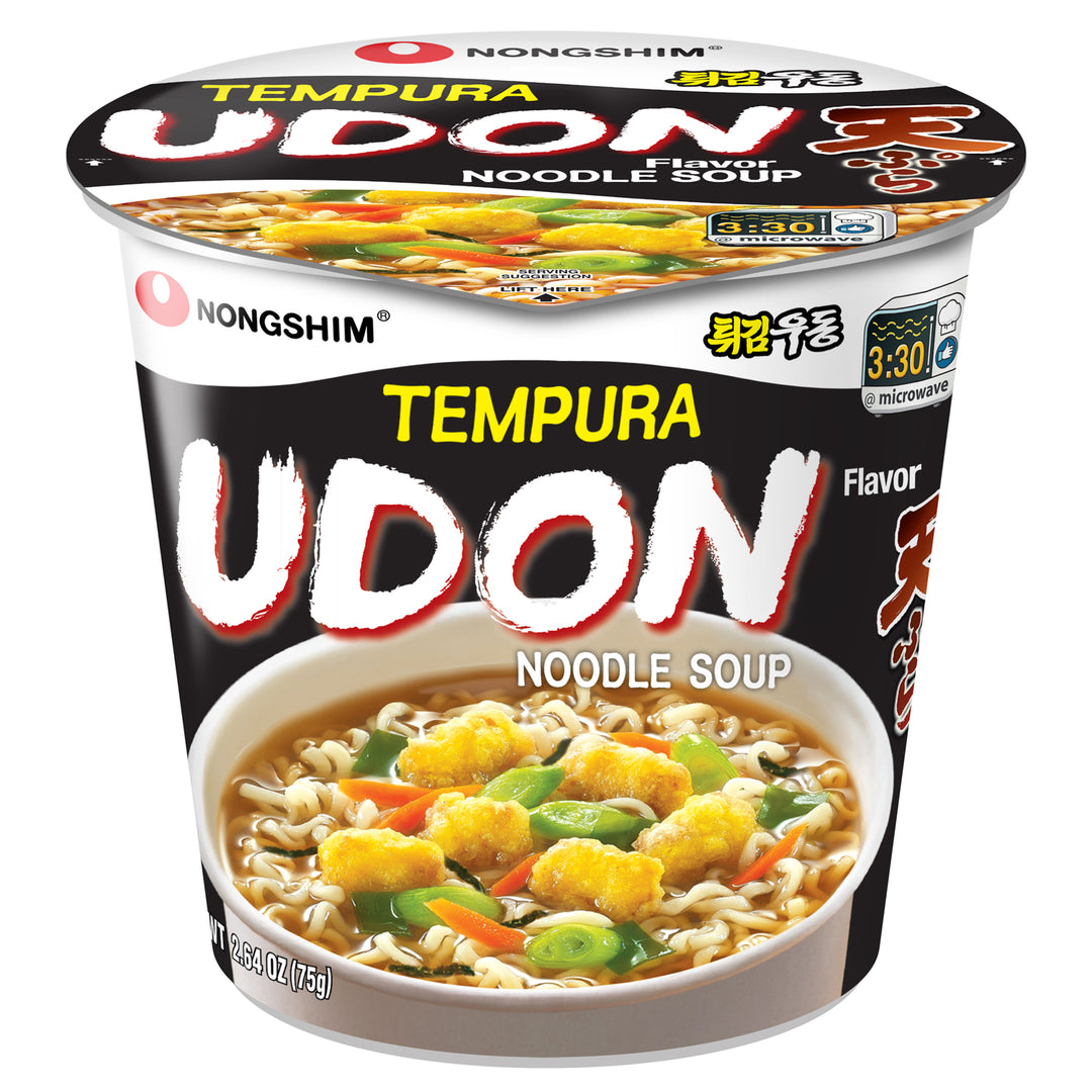 Nongshim Temura Udon Cup 75 g Exotic Snacks Snaxies Montreal Quebec Canada