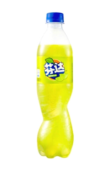 Chinese Fanta Lime 500 ml Snaxies Exotic Snacks Montreal Quebec Canada