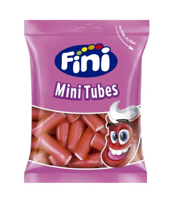 Fini Mini Tubes 90 g Snaxies Exotic Candy Montreal Quebec Canada