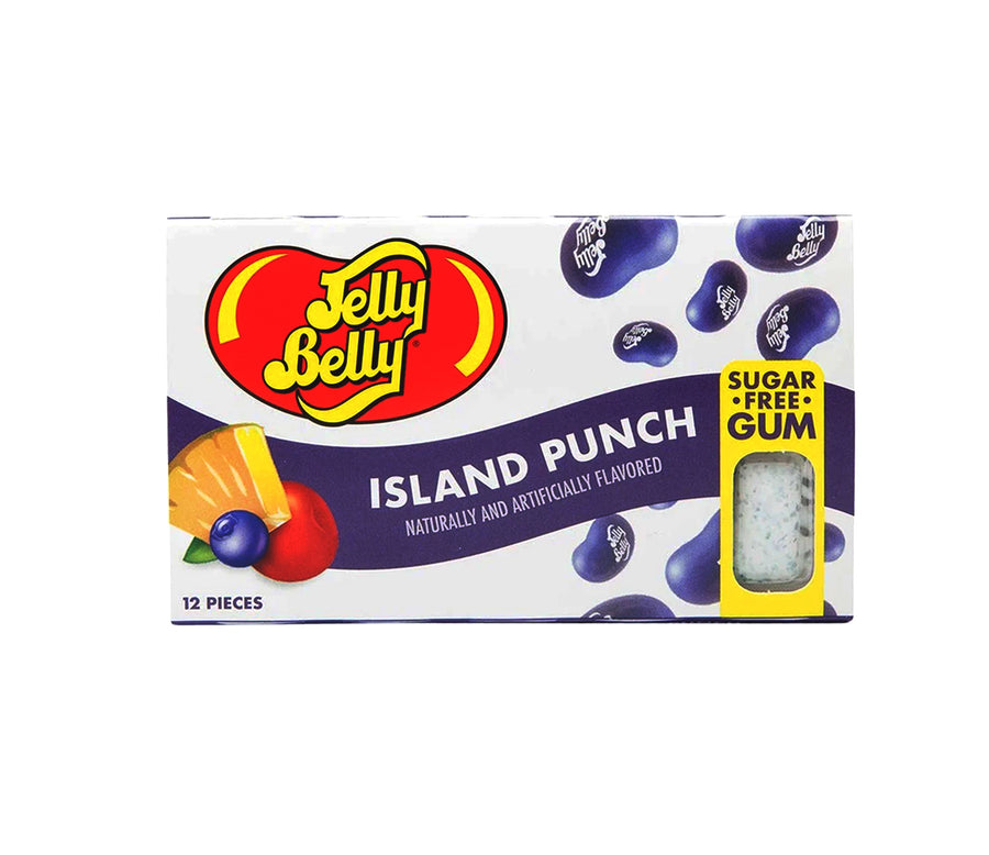 Jelly Belly Island Punch Gum 22 g Snaxies Exotic Snacks Montreal Quebec Canada