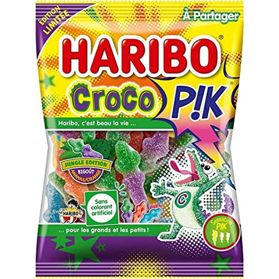 Haribo Croco Pik 120 g Snaxies Exotic Snacks Montreal Quebec Canada