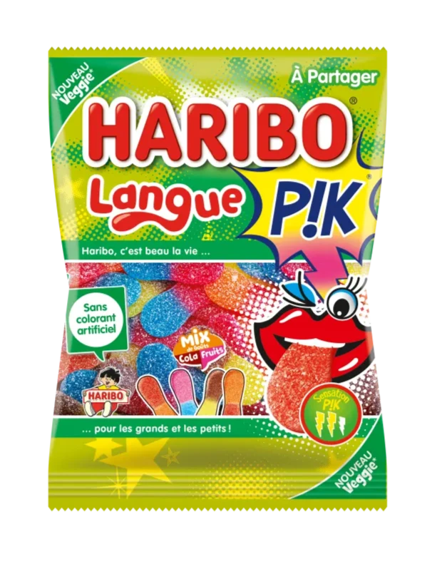 Haribo Langue Pik 100 g Snaxies Exotic Snacks Montreal Quebec Canada