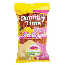 Country Time Cotton Candy Bag 85 g Exotic Cotton Candy Snaxies Montreal Quebec Canada