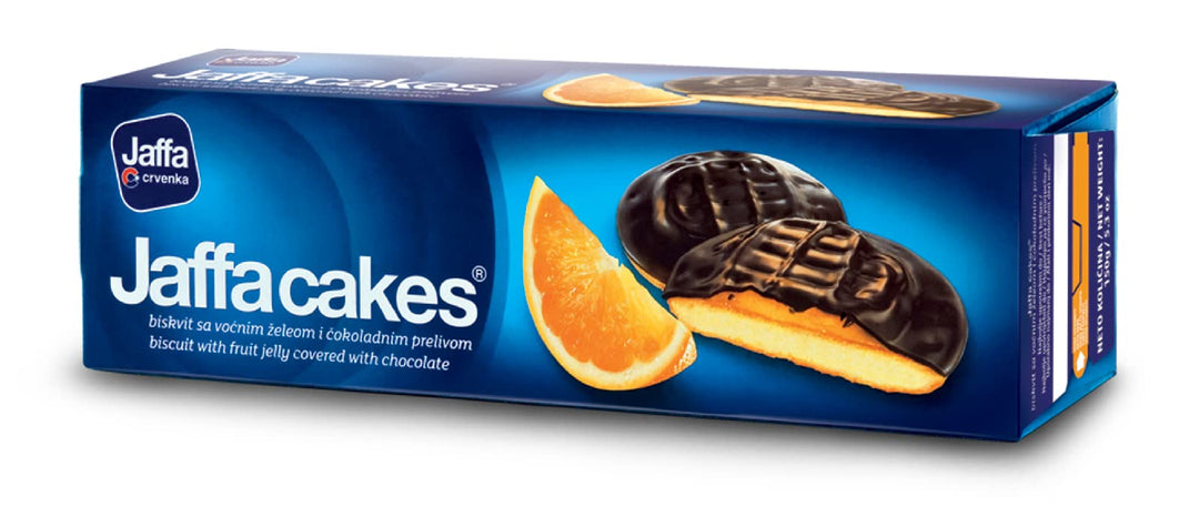 Jaffa Cakes Orange 150 g Exotic Snacks Snaxies Montreal Quebec Canada