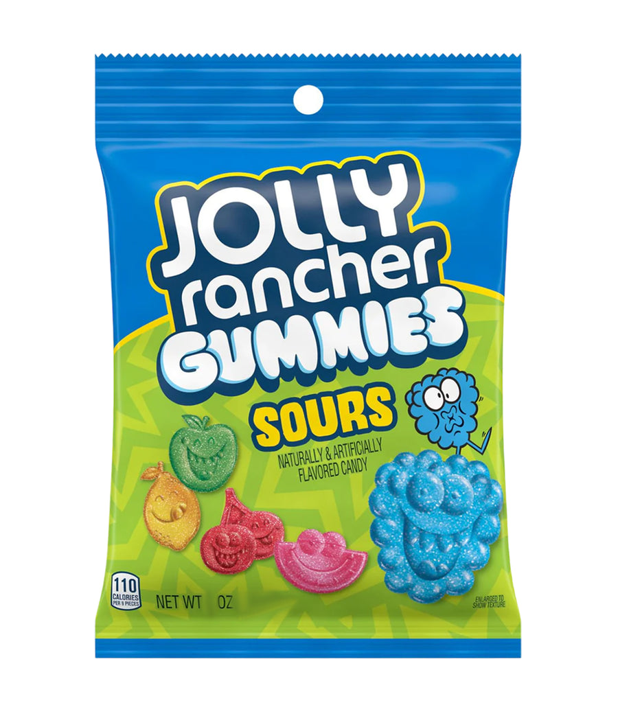 Jolly Rancher Sour Gummies 184 g Imported Exotic Candy Montreal Quebec Canada Snaxies