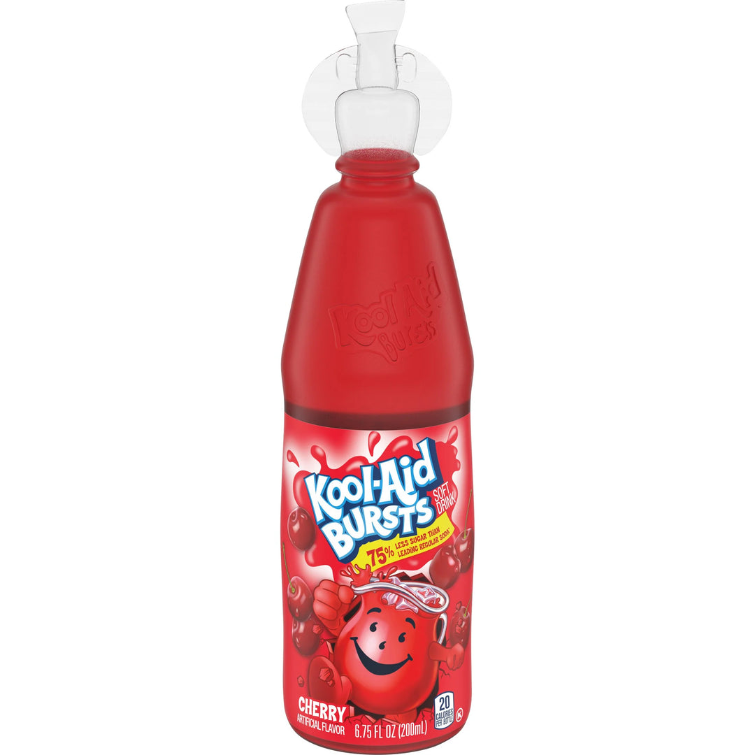 Kool Aid Bursts Cherry 200 ml Snaxies Exotic Soft Drinks Montreal Canada