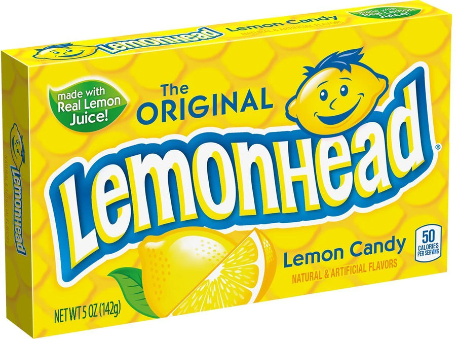 The Original Lemon Candy Lemonhead 142g Montreal Quebec Canada Snaxies