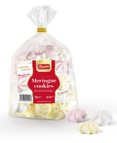 Delicadeza Meringue Cookies 90 g Snaxies Exotic Snacks Montreal Quebec Canada