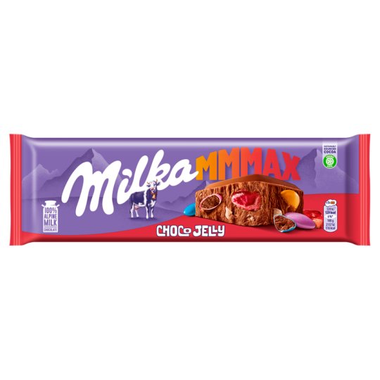 Milka MMMAX Choco Jelly 250 g Snaxies Exotic Chocolate Montreal Quebec Canada