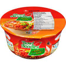 Nongshim Kimchi Ramen Bowl 86 g Exotic Snacks Montreal Quebec Canada Snaxies
