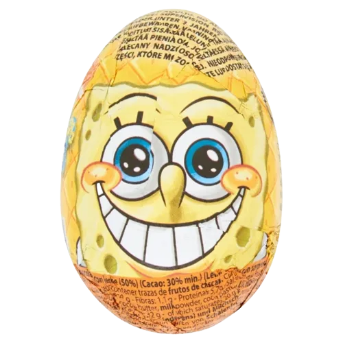 SpongeBob Choco-surprise egg 20 g Exotic Snacks Snaxies Montreal Quebec Canada 