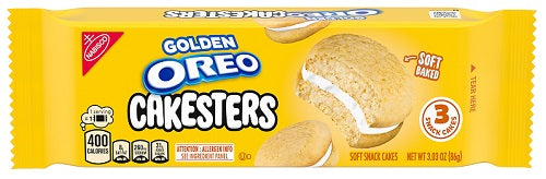 Oreo Golden Cakesters 86 g Exotic Snacks Snaxies Montreal Quebec Canada 