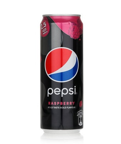 Pepsi Raspberry 330 mL Snaxies Exotic Drinks Montreal Quebec Canada