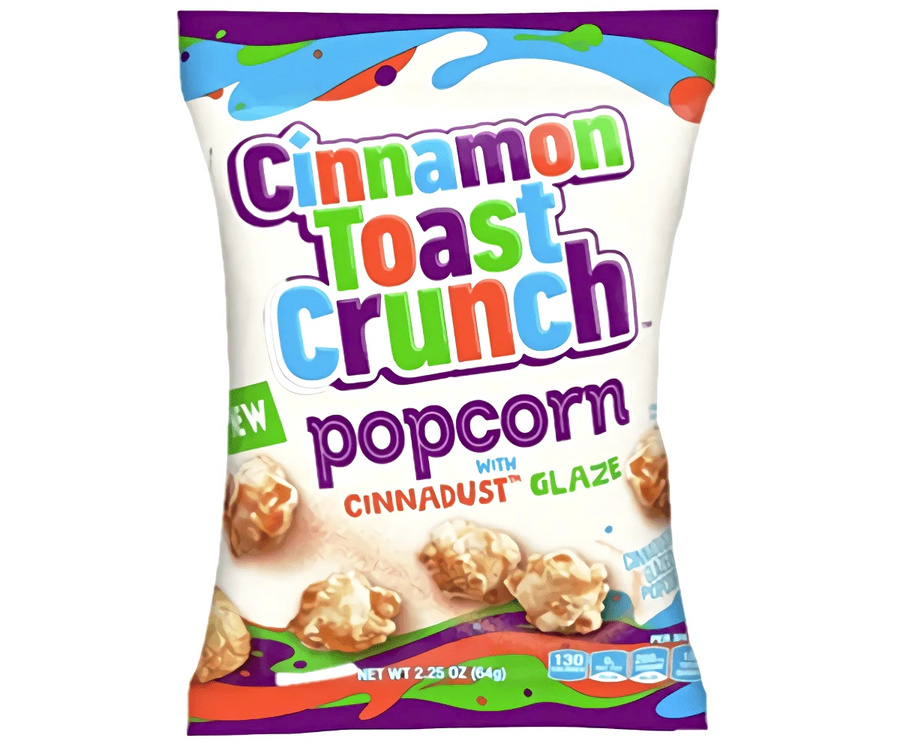 Cinnamon Toast Crunch Popcorn 64  Snaxies Exotic Snacks Montreal Quebec Canada